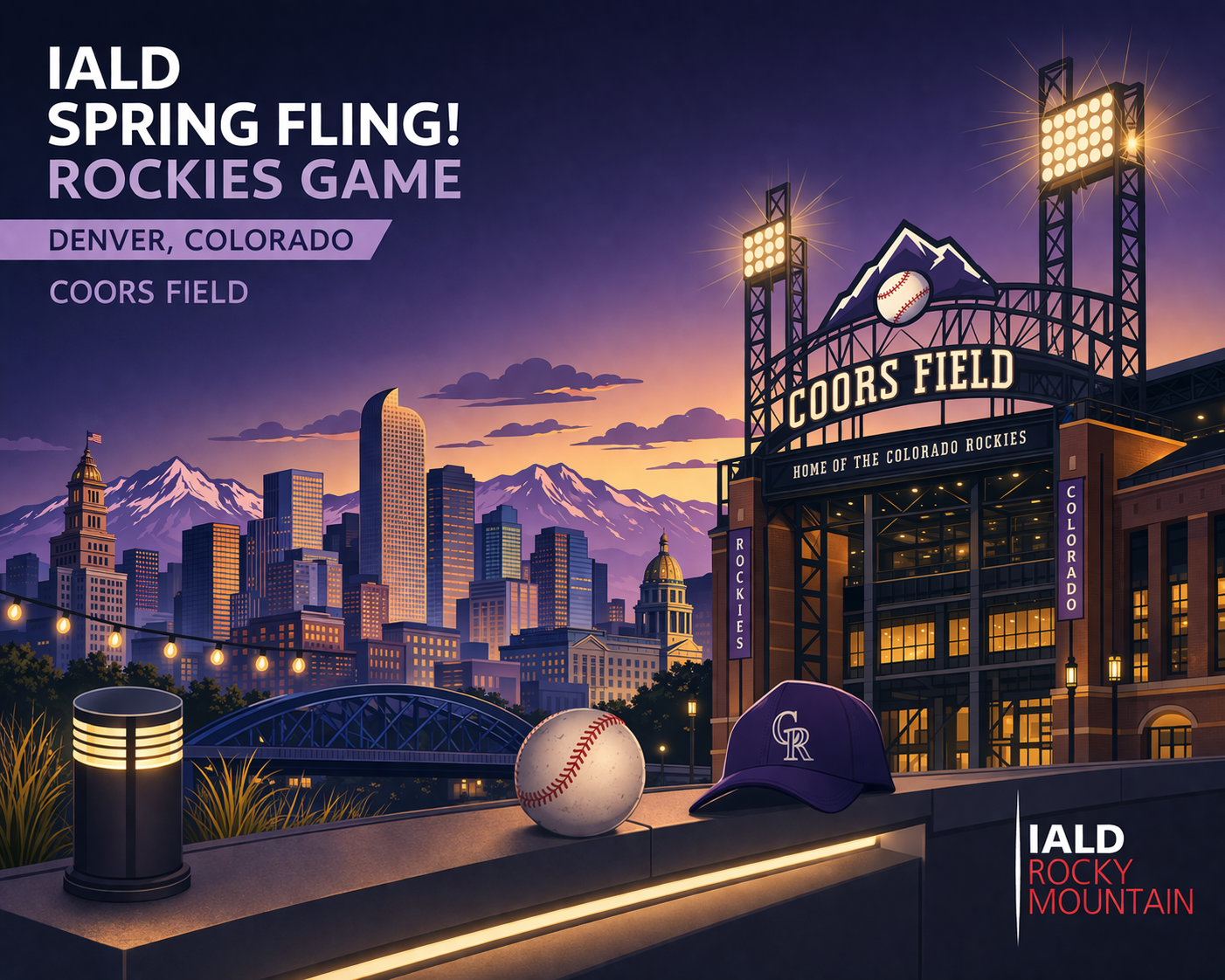 IALD Rocky Mountain: Rockies Game Night